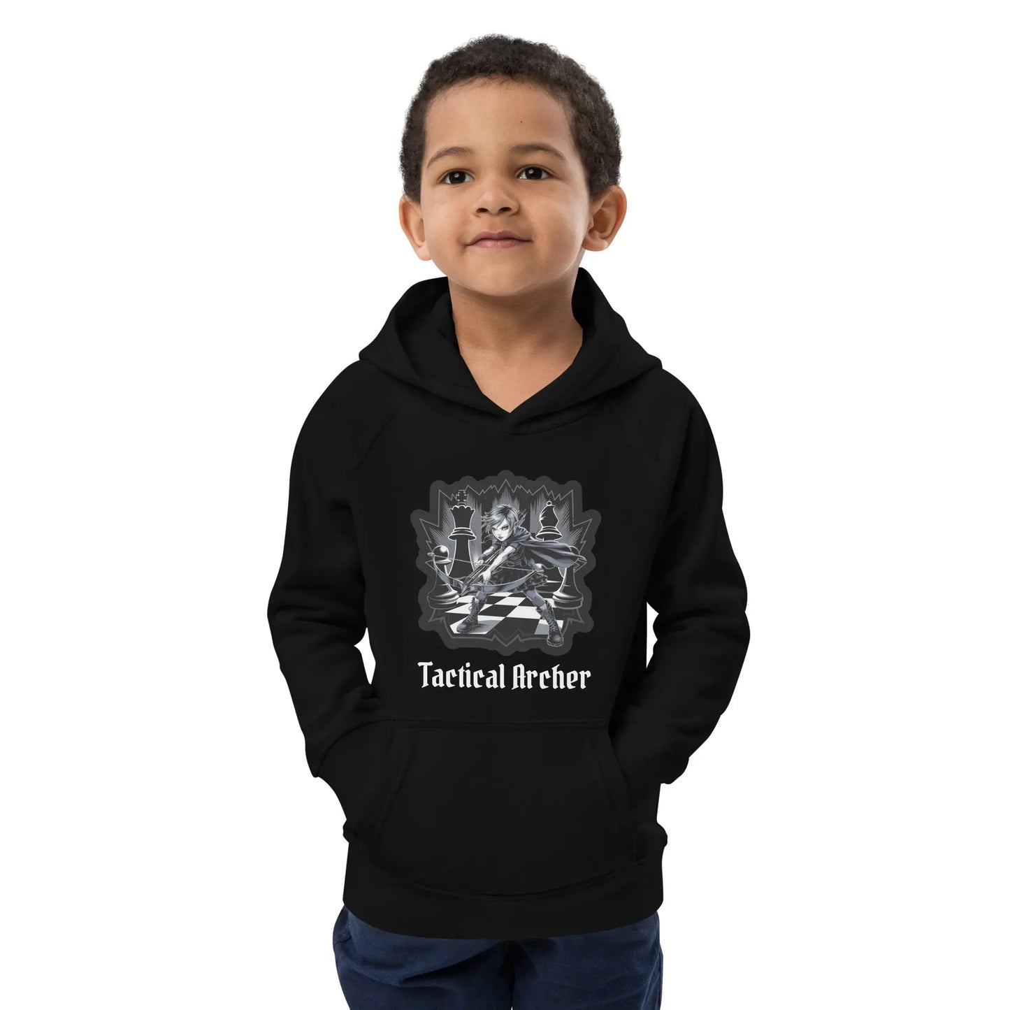 "Tactical Archer" Sweat à capuche écologique pour enfants
