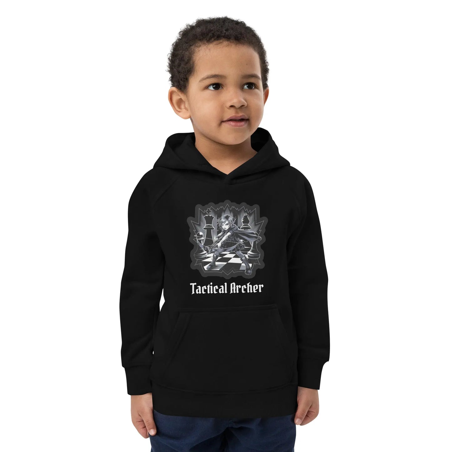 "Tactical Archer" Sweat à capuche écologique pour enfants