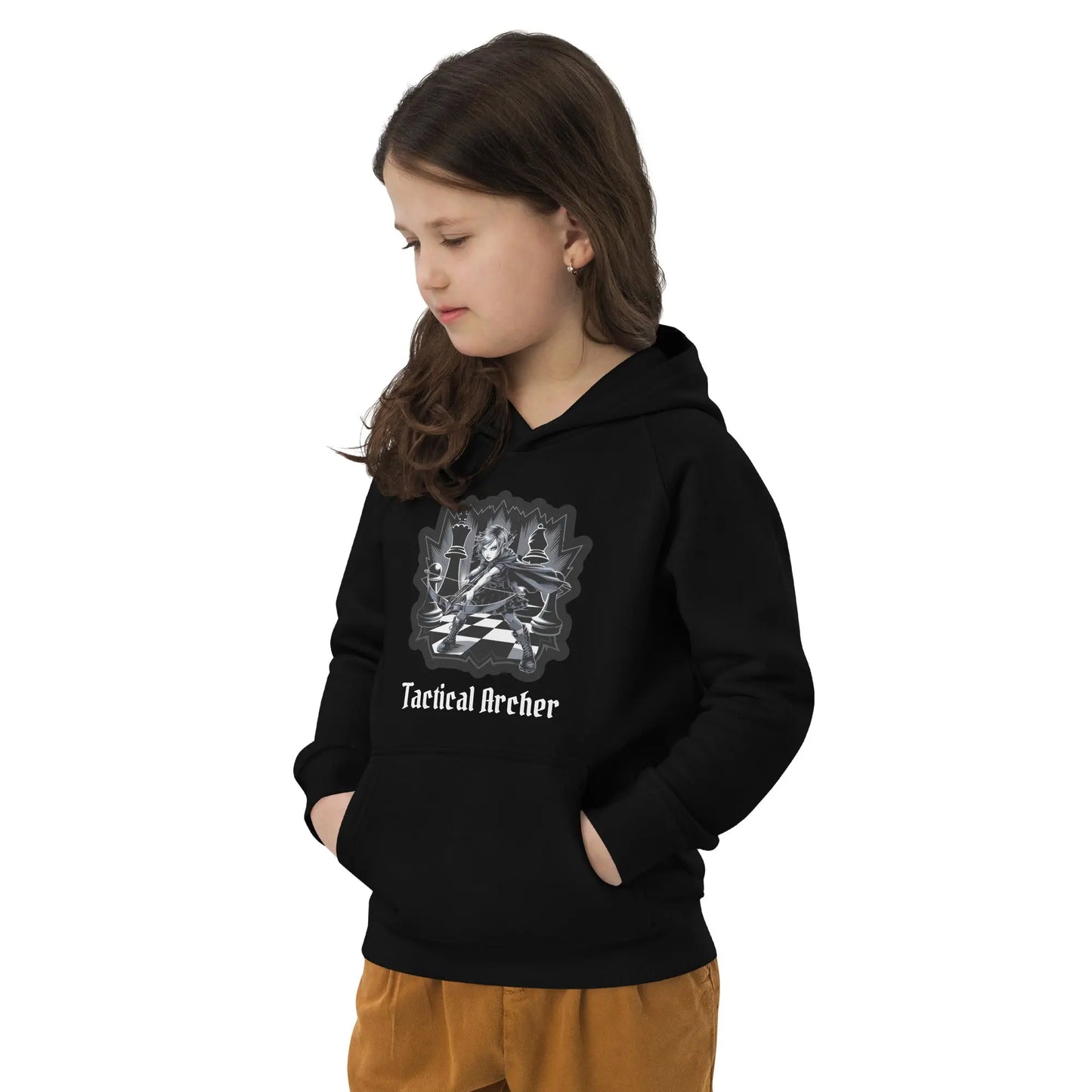 "Tactical Archer" Sweat à capuche écologique pour enfants