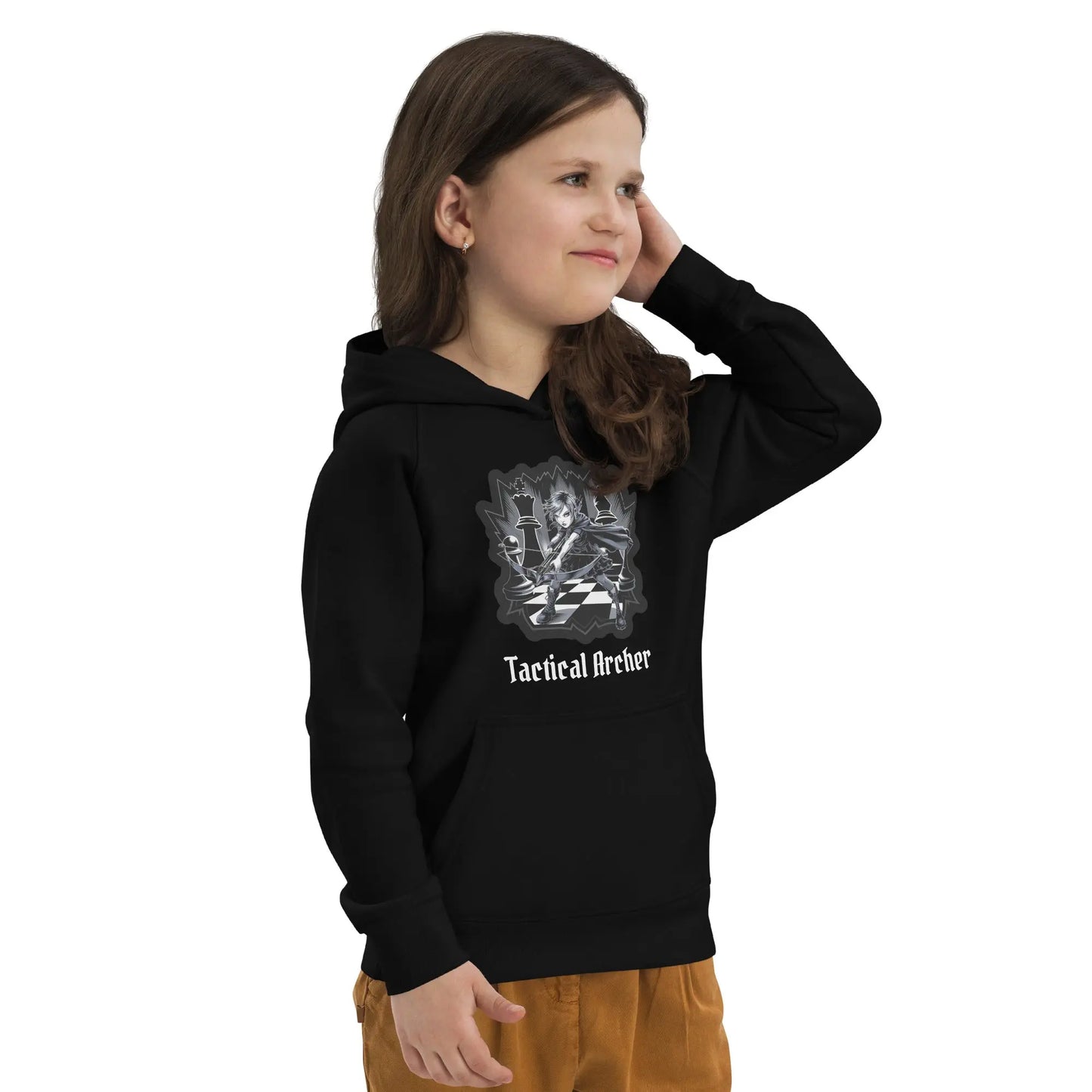 "Tactical Archer" Sweat à capuche écologique pour enfants