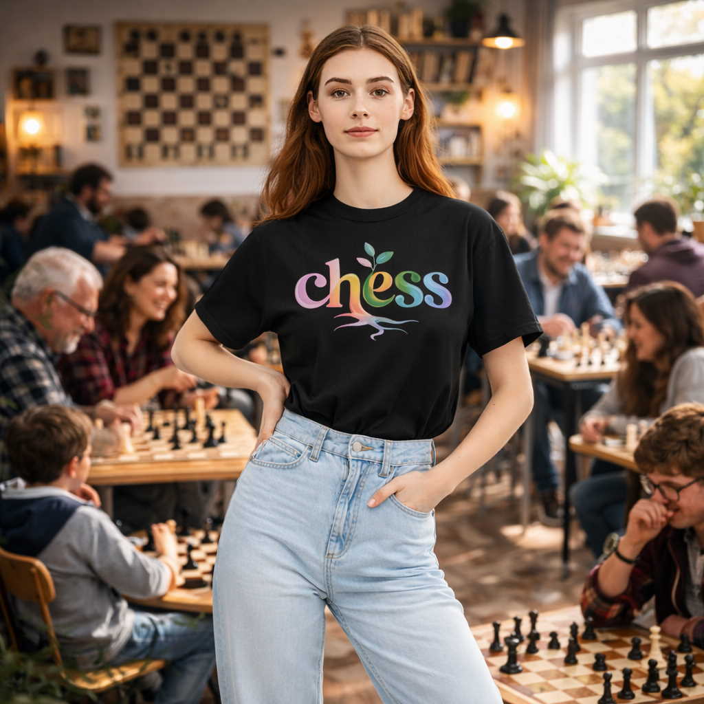 Les échecs, c'est la vie, T-shirt échecs