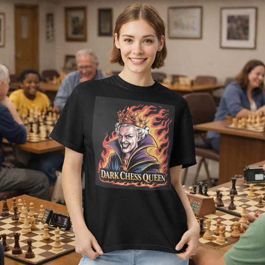 Reine maléfique _ T-shirt échecs