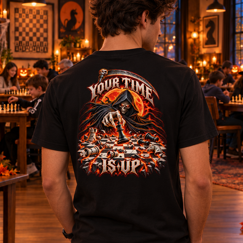 Your Time Is Up - T-shirt ozéchecs