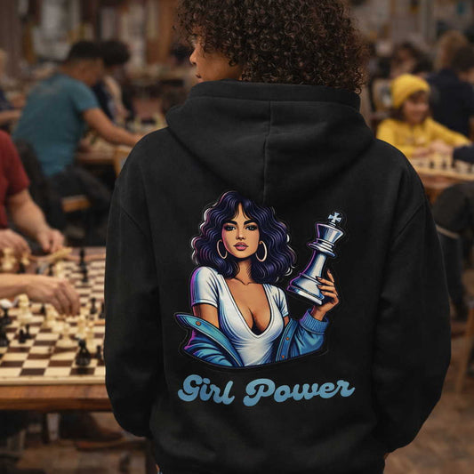 Girl power _ Sweat à capuche _ échecs