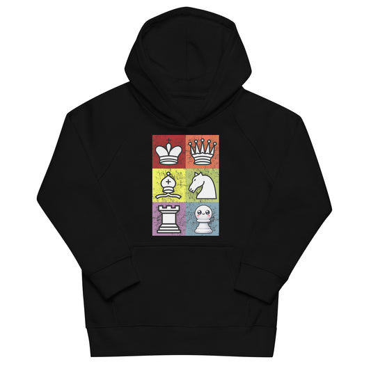 "Moi et mon équipe" Sweat à capuche écologique pour enfants