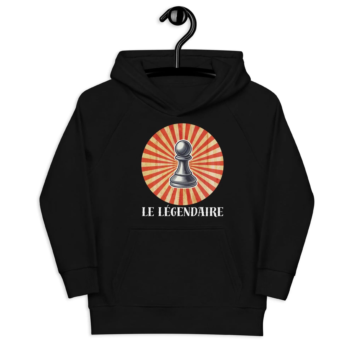 "Le légendaire" Sweat à capuche écologique pour enfants