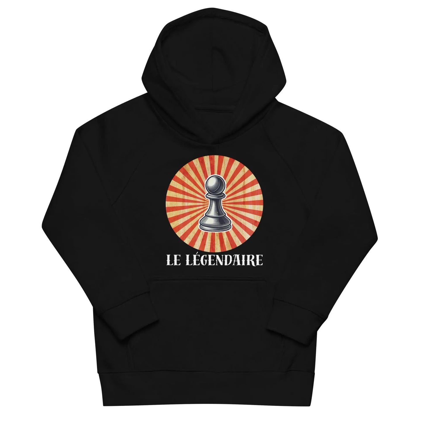 "Le légendaire" Sweat à capuche écologique pour enfants