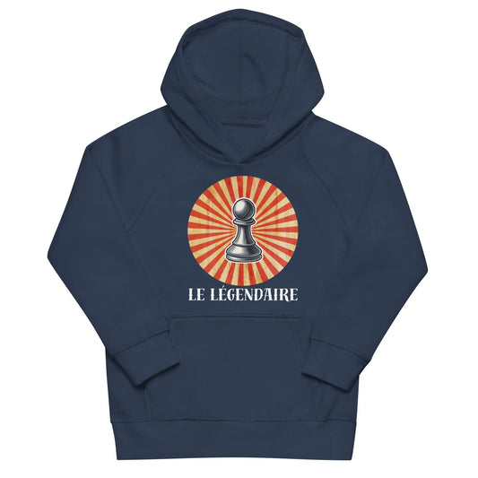 "Le légendaire" Sweat à capuche écologique pour enfants